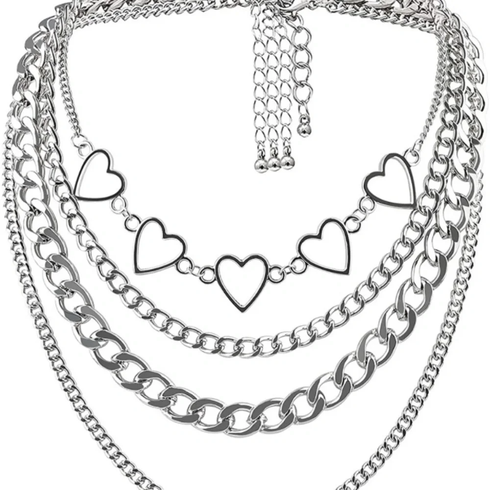 Punk Necklace For Men Women
